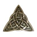 Royal Tara Bronze Plated Wall Plaque Hanging with Trinity Knot and Celtic Weave Design | Irish Home Housewarming Gifts Souvenirs Presents Decor Decoration Accessories