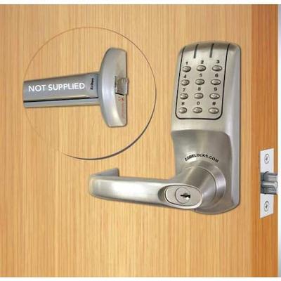 CODELOCKS CL5000PK-BS Electronic Key Lock,80 User Codes
