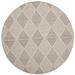 Gray 72 x 48 x 0.25 in Area Rug - Dakota Fields Bester Geometric Handmade Flatweave Cotton Area Rug Cotton | 72 H x 48 W x 0.25 D in | Wayfair