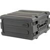 SKB Roto Shockmount Rolling Rack Case 20" Deep (4 RU) 3SKB-R04U20W