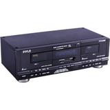 Pyle Pro PT649D Dual Cassette Player and Recorder PT649D