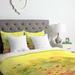 East Urban Home Jeweled Pebbles Duvet Cover Set Microfiber in Yellow | Twin/Twin XL | Wayfair EUNH5812 33412477