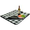 Picnic at Ascot Outdoor Water Resistant Backing Picnic Blanket Cotton Canvas | 4 H x 12 W x 8 D in | Wayfair 212-BLKP