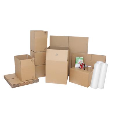Packing Boxes: For Large 3-4 Bedroom House Moving Kit + Accessories