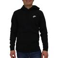 NIKE Men M Nsw Club Hoodie PO BB Sweatshirt - Black , X-Large