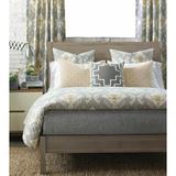 Eastern Accents Downey/Beige Ikat Cotton Comforter Polyester/Polyfill/Cotton in Gray/White | Full/Double | Wayfair DVF-346B