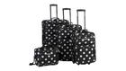 Galleria 4-Pc Luggage Set - Black Dot