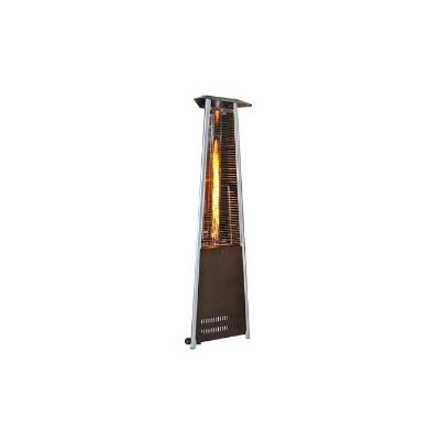 Contemporary Triangle Design Portable Propane Patio Heater PHTRSS / PHTRGH Finish: Golden Hammered