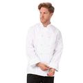 Chef Works B805-L Bordeaux Unisex Chefs Jacket, Large, White