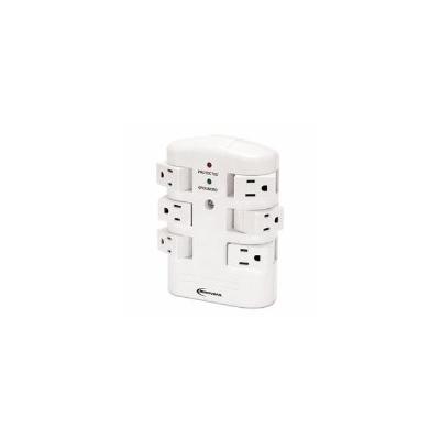 Wall Mount Surge Protector, 6 Outlets, 2160 Joules (IVR71651)