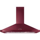 44650 100 Chimney Hood in Cranberry/Chrome LEIHDC100CY/C