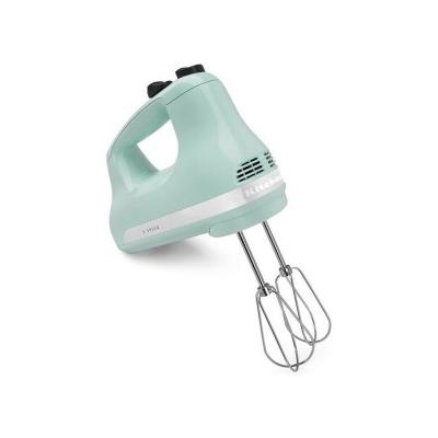 KHM512IC 5-Speed Hand Mixer w/ 2-Stainless Turbo Beater Accessories, Ice