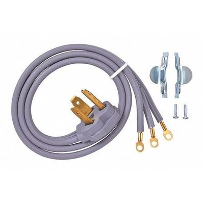 GE WX09X10002 Three Wire Dryer Cord,4 ft.,30A