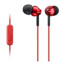 MDR-EX110APR Headphones - Red, Red