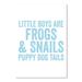 Viv + Rae™ Lanigan Little Boys Are Paper Print Canvas in Blue/White | 16 H x 12 W in | Wayfair VVRO5616 33049039