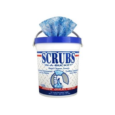 Cleaning Wipes 12.25 in. x 10.50 in. Hand Cleaner Towels (72-Canister) ITW42272EA
