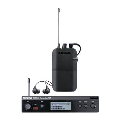 Shure PSM 300 Stereo Personal Monitor System with IEM (H20: 518-541 MHz) P3TR112GR-H20