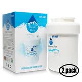 2-Pack Compatible with General Electric PFSS6PKWBSS Refrigerator Water Filter - Compatible with General Electric MWF MWFP Fridge Water Filter Cartridge