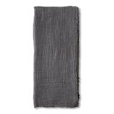 Pom Pom At Home Venice Linen Throw Linen in Gray/Brown | 60 W in | Wayfair CU-1000-MN-69