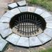 Master Flame Round Fire Pit Grate, Steel | 8 H x 30 W x 30 D in | Wayfair 30-ROUND-FPGRATE-CG