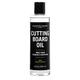Caron & Doucet - Coconut Cutting Board Oil & Butcher Block Oil - 100% Plant Based, Made from Refined Coconut Oil, Does Not Contain Petroleum (Mineral Oil). (8oz Plastic)