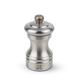 PEUGEOT - Bistro Chef 10 cm Salt Mill - Classic Grind System - Stainless Steel - Lifetime Guaranteed Mechanism - Made In France