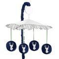 Sweet Jojo Designs Woodsy Musical Mobile in Blue | 25 H x 19 W x 11 D in | Wayfair Mobile-Woodsy-NV-MT