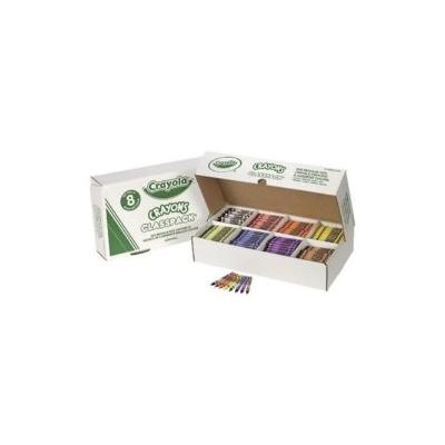 Crayola Regular Crayons Classpack - 8 Colors Set of 800