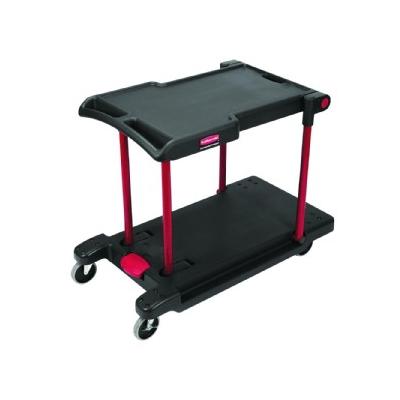 Rubbermaid FG4094 Instrument Cart with Lockable Doors and Sliding