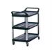 Utility Carts: Rubbermaid Commercial Products Service Carts 300 lb. Holding Capacity Utility Cart wi