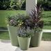 Crescent Garden Madison Pot Planter Plastic in Gray | 26 H x 26 W x 26 D in | Wayfair A116597A