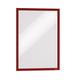 Durable DURAFRAME Self-Adhesive Magnetic Frame | A3 Format In Red | Pack of 6 Frames | Document Frame for Professional Internal Signage