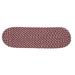 Red 0.5 x 8 W in Stair Treads - Alcott Hill® Lettie Stair Treads Wool, Polypropylene | 0.5 H x 8 W in | Wayfair ACOT1687 34583790