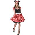 Rubie's 888841M Official Disney Minnie Mouse Dress Costume, Adult's, Medium