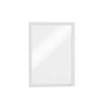 Durable DURAFRAME Self-Adhesive Magnetic Frame | A4 Format In White | Pack of 10 Frames | Document Frame for Professional Internal Signage