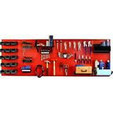 Wall Control Steel Pegboard Master Workbench Kit 96x9x32