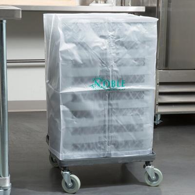 Noble Warewashing 30" Translucent Vinyl Glass Rack Dust Cover