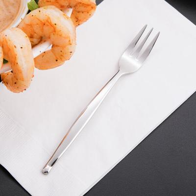 World Tableware 991 029 Esquire 18/8 Extra Heavy Weight Stainless Steel 5 7/8" Cocktail Fork - 36/Case