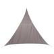 Voile d'ombrage triangulaire CURACAO Taupe 2 x m - Polyester Hespéride