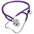 MDF Sprague-X Redesigned Sprague Rappaport Stethoscope with Adult, Pediatric, and Infant convertible chestpiece, Purple Tube, MDF767X-08