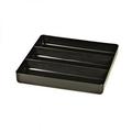 Ernst Manufacturing 5021-Black 10.5-Inch by 10.5-Inch Organizer Tray 3-Compartments