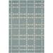 White 47 x 0.25 in Area Rug - Capel Rugs Cococozy Elsinore Geometric Court Blue Indoor/Outdoor Area Rug Polypropylene | 47 W x 0.25 D in | Wayfair