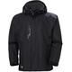 Helly Hansen Men's Manchester Shell Jacket work utility outerwear, 990 Black, L UK