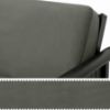Suede Asphalt Futon Cover 169 Full