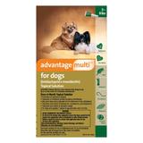 Advantage Multi for Small Dogs 3-9 Lbs (Green) 3 Doses