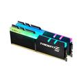 G.SKILL F4-3200C14D-16GTZR Trident Z RGB Series 16 GB (8 GB x 2) DDR4 3200 MHz PC4-25600 CL14 Dual Channel Memory Kit - Black with full length RGB LED light bar