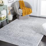 Gray/White 108 x 0.47 in Indoor Area Rug - Ophelia & Co. Overholt Oriental Cream/Dark Gray Area Rug | 108 W x 0.47 D in | Wayfair LARK8345 33715650