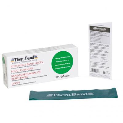 TheraBand - Loop - Fitnessband Gr Ø 20 cm / 7,6 cm x 30,5 cm weiß