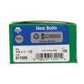 Hillman 1/4 Hot Dipped Galvanized Steel Hex Bolt