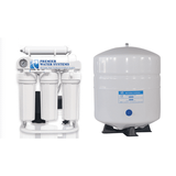 Light Commercial Grade - 150 GPD Reverse Osmosis Alkaline Water Filtration System | Booster Pump